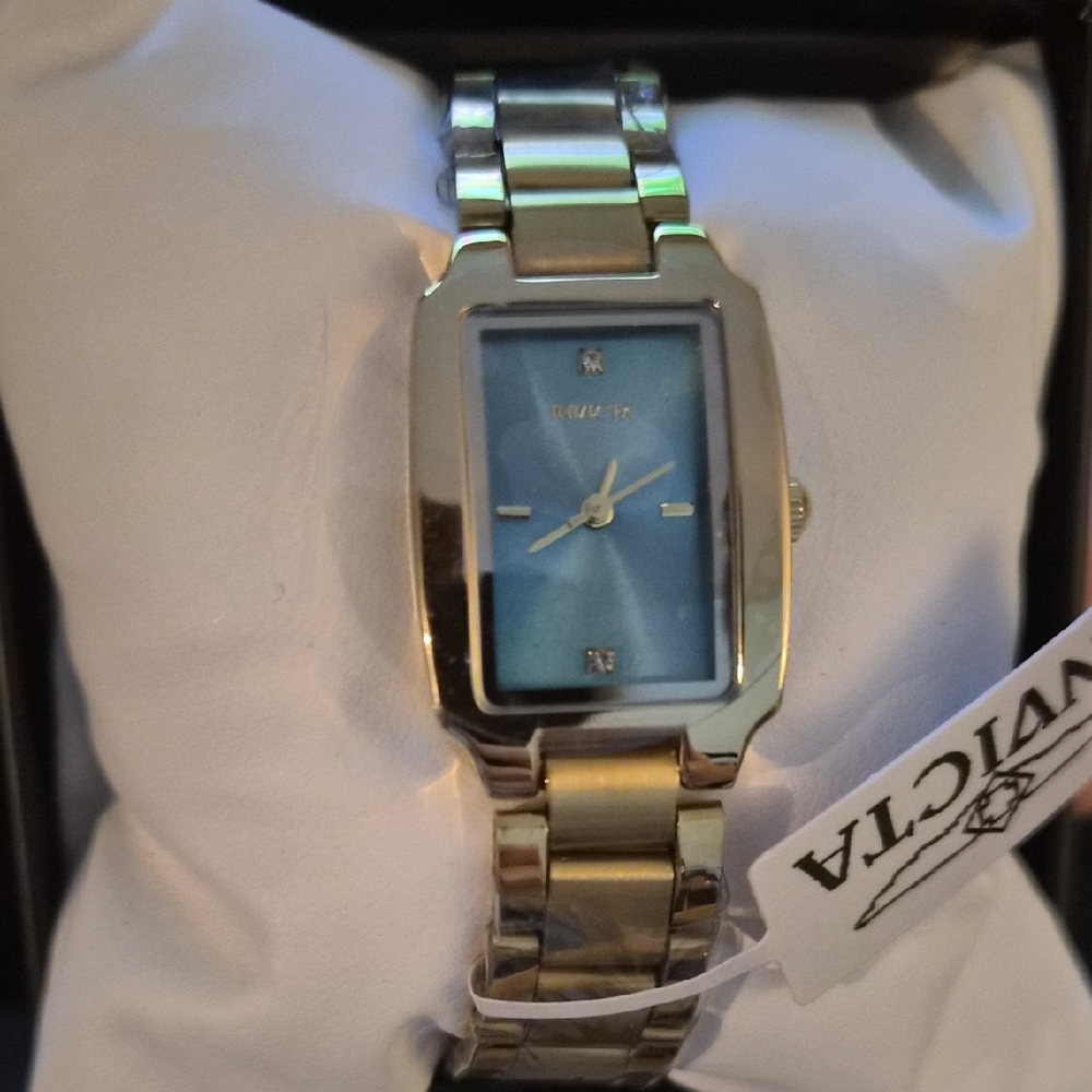 Invicta Gold and Blue Women's Watch